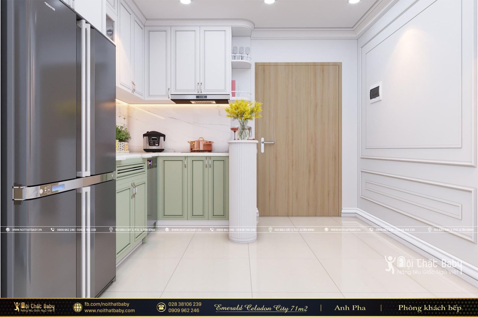 Tổng hợp các mẫu thiết kế nội thất Chung cư Emerald Celadon City